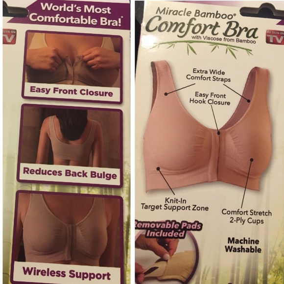 Miracle Bamboo Shaper Bra Full Coverage + Support - Picture 5 of 6